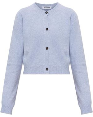 Jil Sander Wool Cardigan - Blue