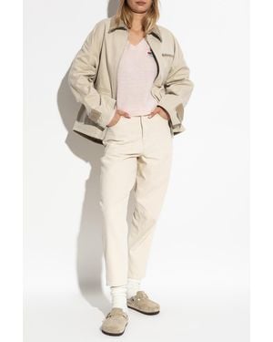 KENZO Jacket With Collar - Natural