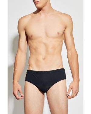 DSquared² Swimming Briefs With Logo - Blue