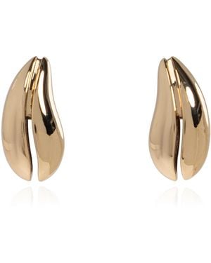 Tory Burch Brass Earrings - Metallic
