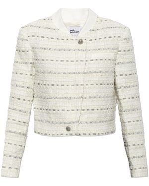 Self-Portrait 'Boxy' Jacket - White