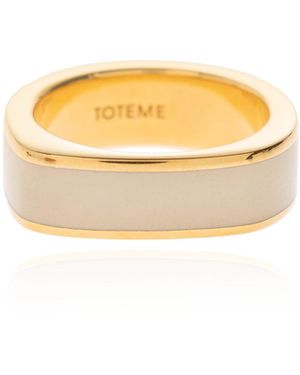 TOTEME Gilded Ring - Natural