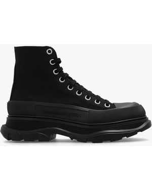 McQueen Platform Trainers - Black