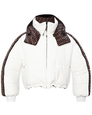 Fendi Reversible Down Jacket - White