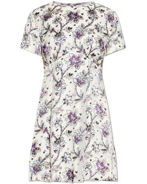 Kate Spade Floral Motif Dress - White