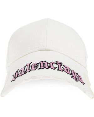 Balenciaga Baseball Cap - White