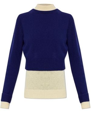 Jil Sander Wool Jumper - Blue