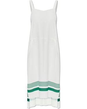 LACOSTE RUNWAY Strappy Dress - White