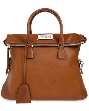 Maison Margiela Handbag '5Ac Medium' - Brown