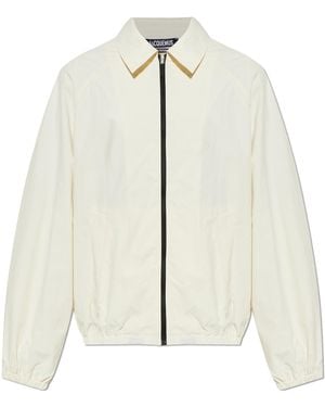 Jacquemus Light Jacket With Collar - White