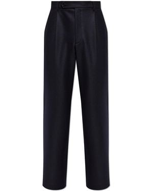 Jil Sander Wool Trousers - Blue