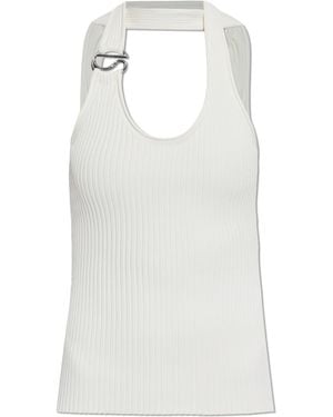 Coperni Off-Shoulder Top - White