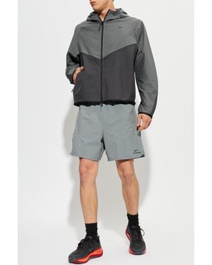 Nike Logo Shorts - Gray