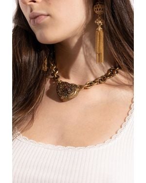 Chloé Brass Choker - Natural