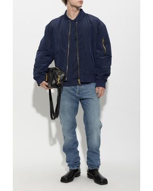 Balmain "Bomber" Jacket - Blue