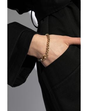 AllSaints Brass Bracelet - Black