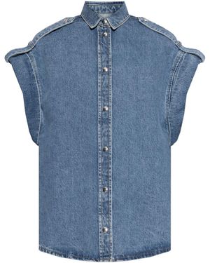 IRO Denim Vest "Anglias" - Blue