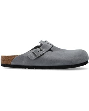 Birkenstock 'Boston' Mules - White