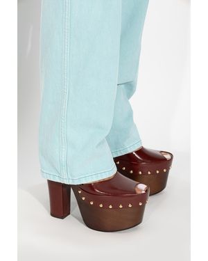 Chloé 'Meret' Platform Sandals - White