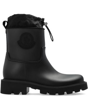 Moncler Kickstream' Wellington Boots - Black