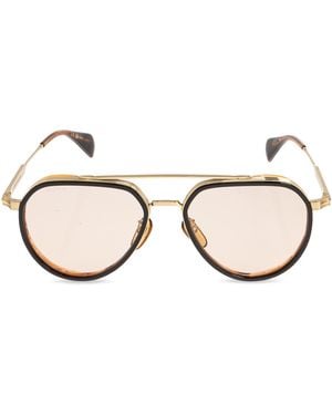 David Beckham Sunglasses - Metallic