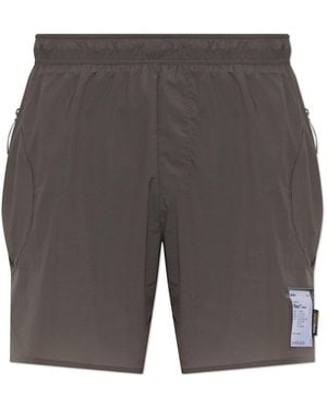 Satisfy 'Rippy Cordura 5" Shorts - Grey