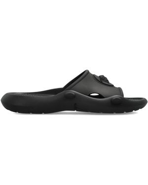 Versace Rubber Flip-Flops - Black