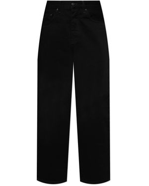 Carhartt Jeans With Logo - Black