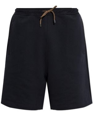 Fendi Logo Shorts - Blue