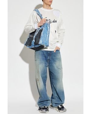 Acne Studios Wide-Leg Jeans - Blue