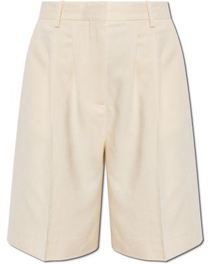 Anine Bing 'Bryson' Shorts - Natural