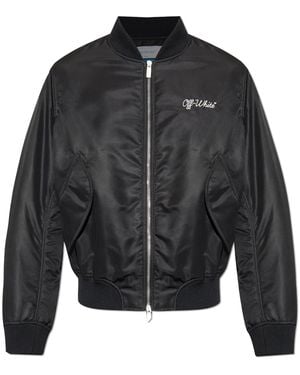 Off-White c/o Virgil Abloh Bomber Jacket - Black