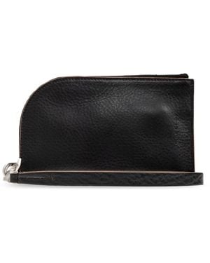 Rick Owens Leather Belt Bag - Black