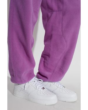 Nike 'Air Force 1'07 Flyease' Low-Top Sneakers - Purple
