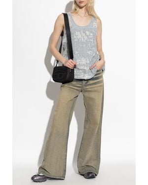 DIESEL Denim Top E-Dalby-Fsg - Blue