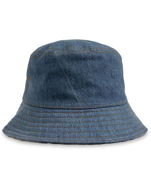 Burberry Denim Hat - Blue