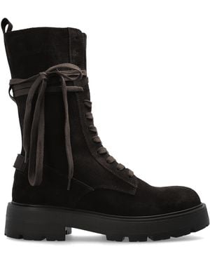Bogner Suede Ankle Boots 'Riga' - Black