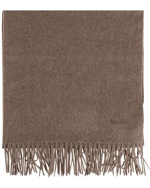Max Mara Cashmere Shawl 'Baci' - Brown