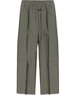 Fear Of God Creased Trousers - Green