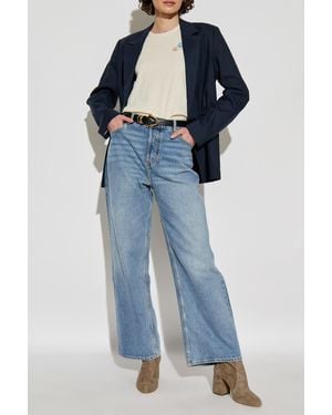 Rag & Bone Blazer With Open Lapels - Blue