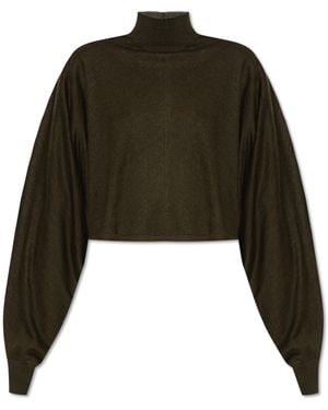 Alaïa Backless Sweater - Green