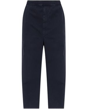 MM6 by Maison Margiela Wide-Leg Trousers - Blue