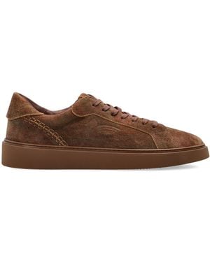 Etro Suede Sports Shoes - Brown