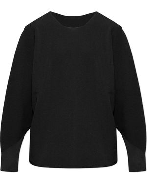 Homme Plissé Issey Miyake Loose-Fit Jumper - Black