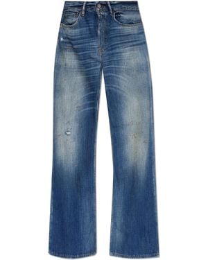 Acne Studios Vintage-Effect Jeans - Blue