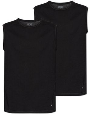 DIESEL 2-Pack Of Lingerie Tops 'Tim-Utlt-2Pack' - Black