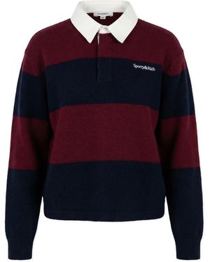 Sporty & Rich Polo From The "Central Park" Collection - Blue