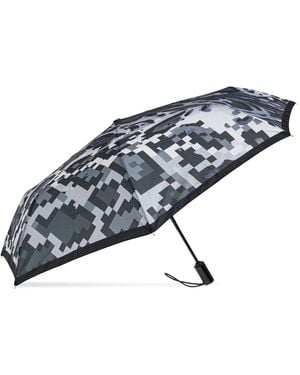 Moschino Folding Umbrella - Grey