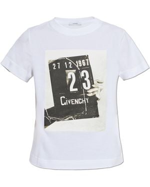 Givenchy T-Shirt With Print - White