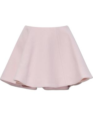 Ganni Flared Skirt - Pink